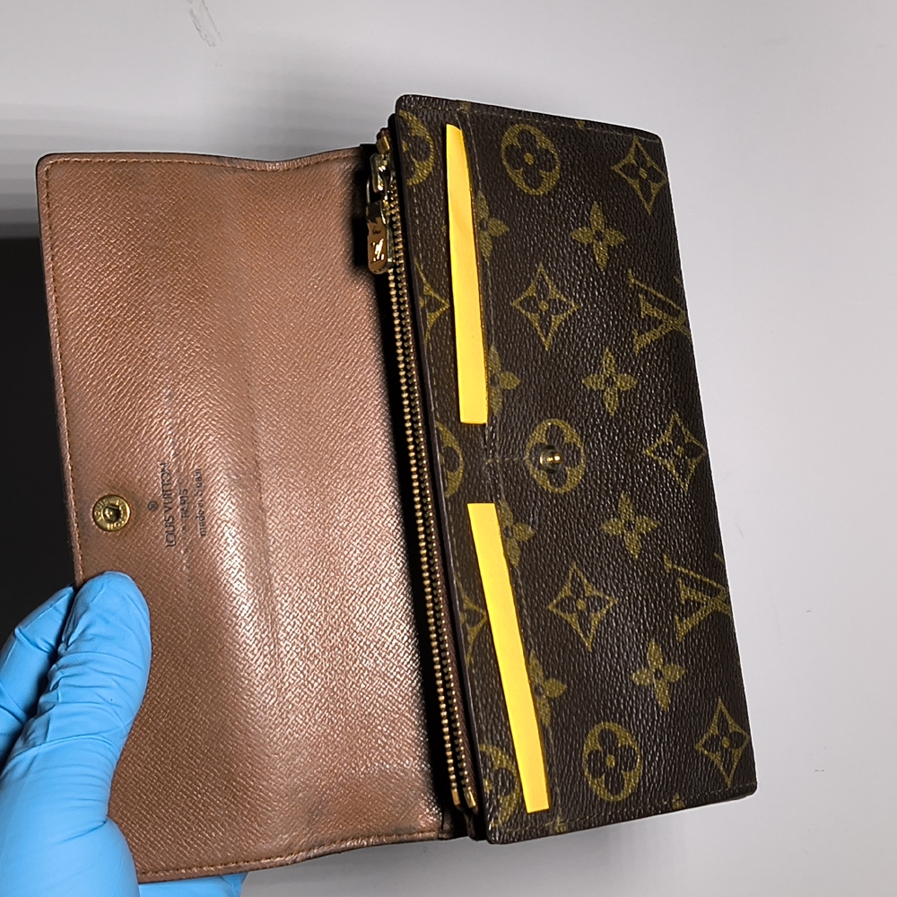Louis Vuitton Sarah Brown Monogram Wallet - Picture 5 of 8